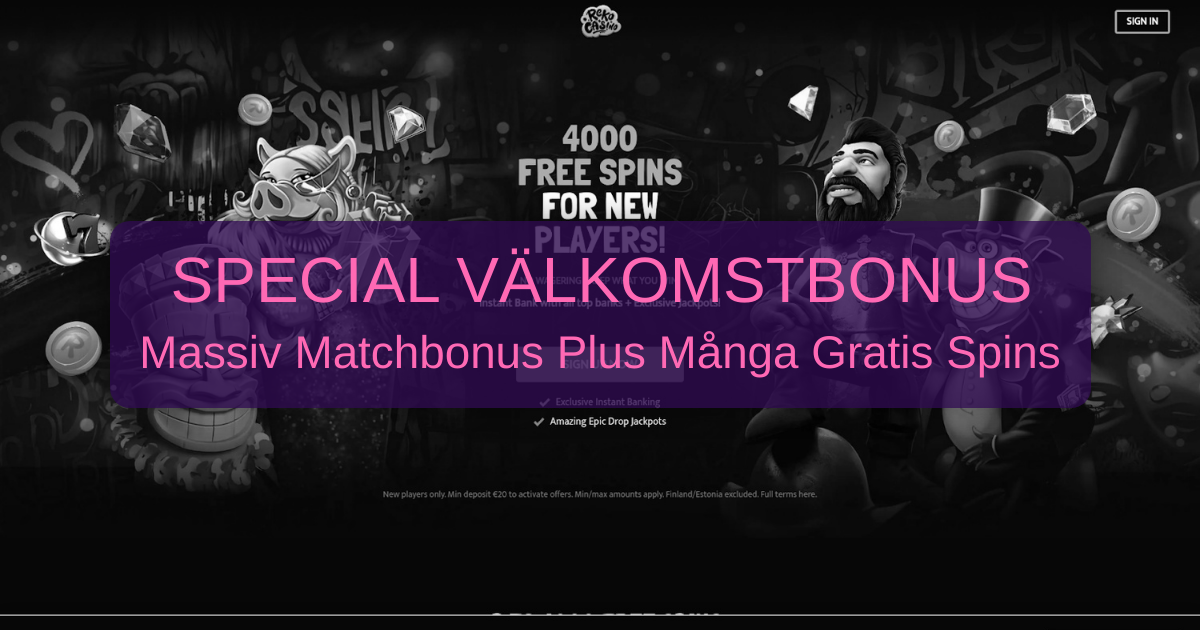 Reko Casino för svenska spelare